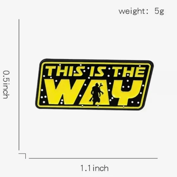 This is the way pin star wars mandalorian - Picture 2 of 3